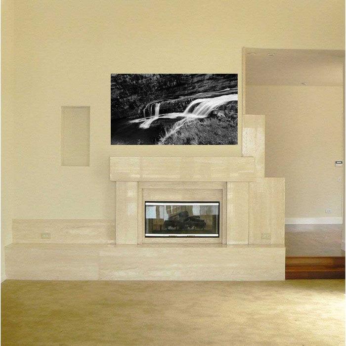 Cameron Falls Waterfall Wall Decal Installed | Wallhogs