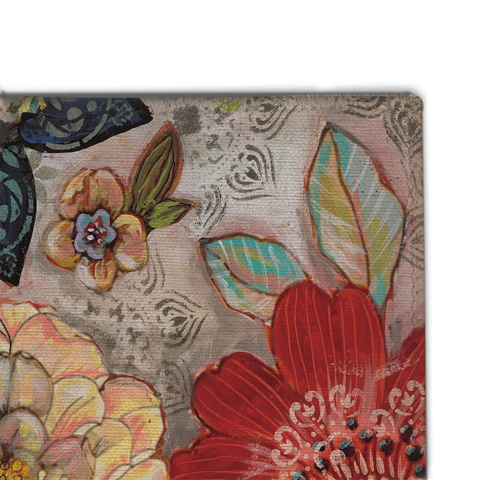 Boho Bouquet Chenille Accent Rug