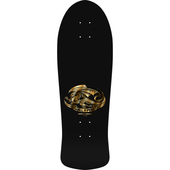 BONES BRIGADE SERIES 16 LANCE MOUNTAIN DECK BLACK/GOLD FOIL