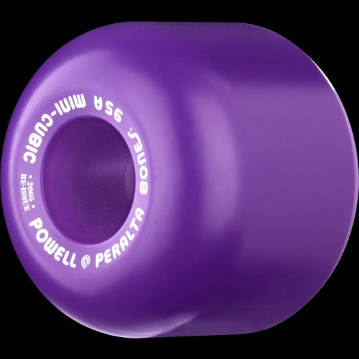 Bones Mini Cubic Wheels Skateboard Wheels 95a - Blue