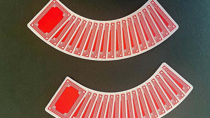 PlayingCardDecks.com-Boomerang Playing Cards Trick / Optical Illusion (3 Sets)