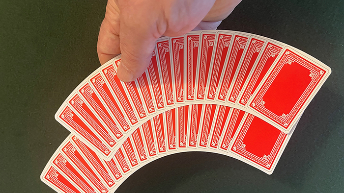 PlayingCardDecks.com-Boomerang Playing Cards Trick / Optical Illusion (3 Sets)