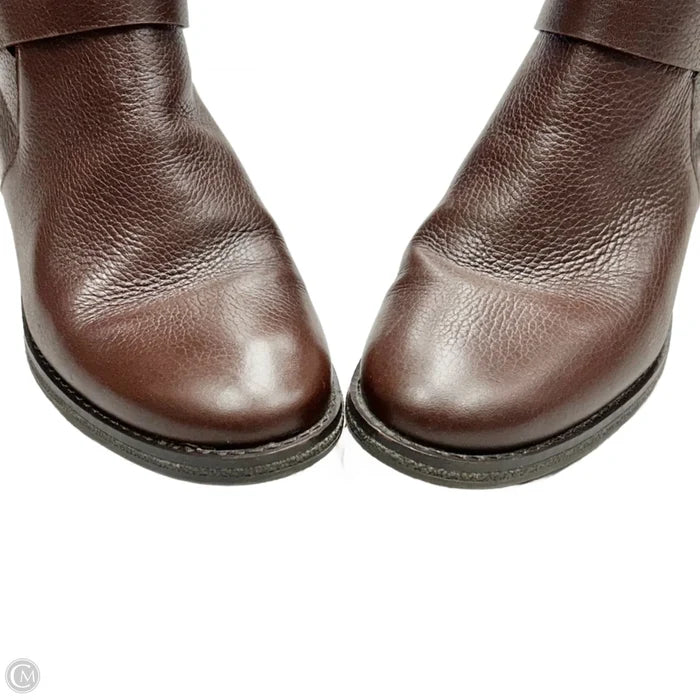 Boots Ankle Flats By Cole-haan In Brown, Size: 5