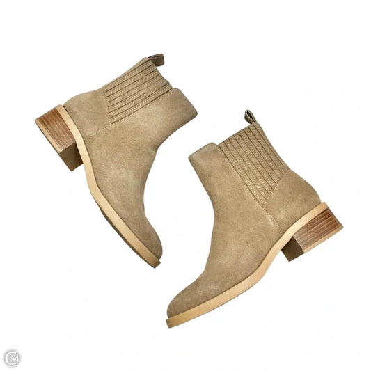 Boots Ankle Flats By Dolce Vita In Tan, Size: 8.5