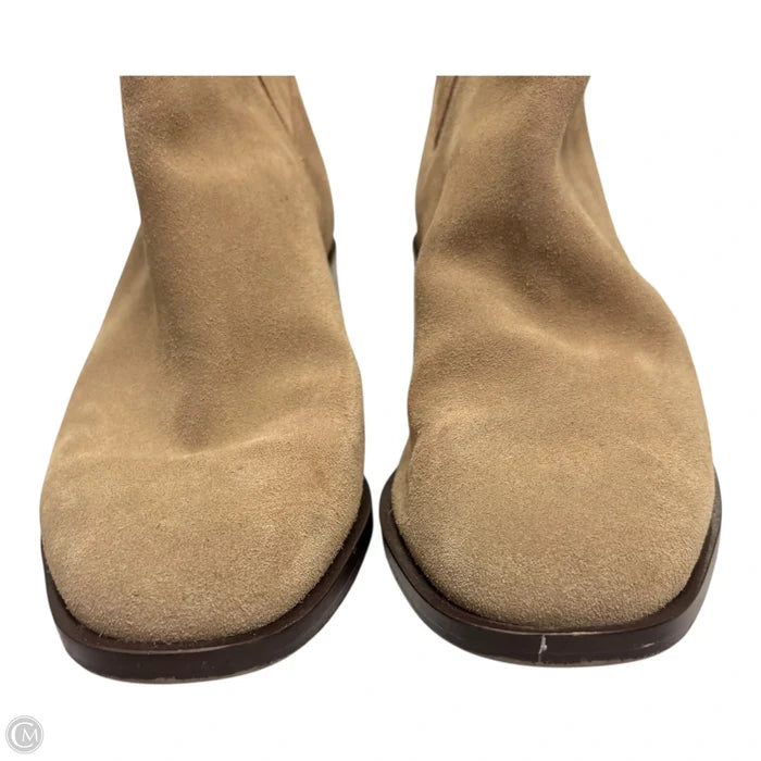 Boots Ankle Heels By Dolce Vita In Taupe, Size: 9