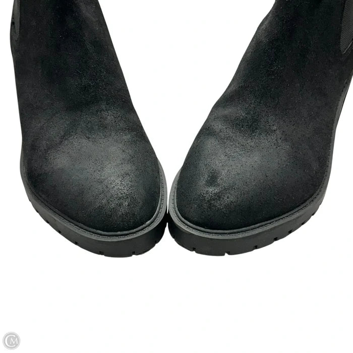 Boots Ankle Heels By Vince Camuto In Black, Size: 9.5