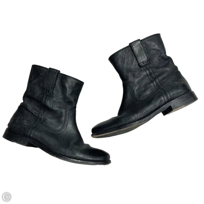 Boots Designer By Frye In Black, Size: 6