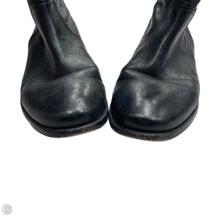 Boots Designer By Frye In Black, Size: 6