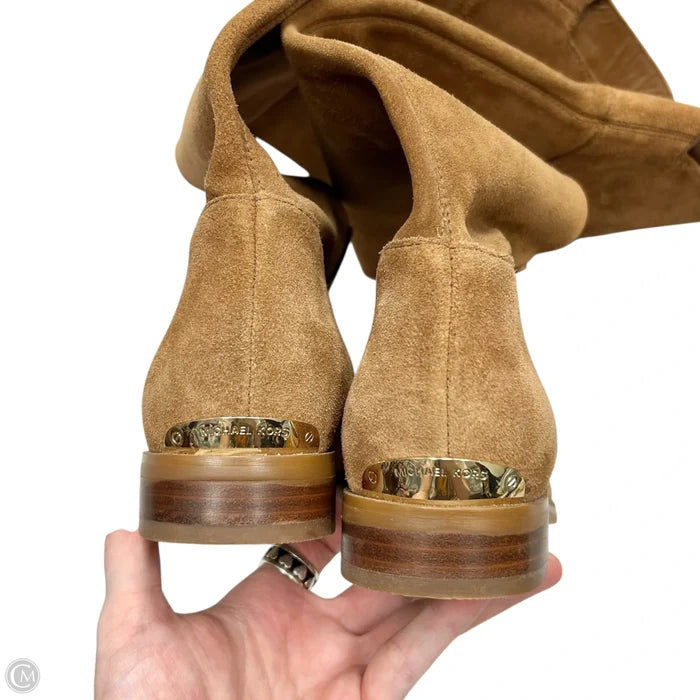 Boots Leather By Michael By Michael Kors In Brown, Size: 6