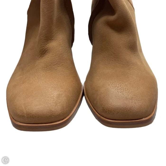 Boots Mid-calf Heels By Dolce Vita In Tan, Size: 5.5