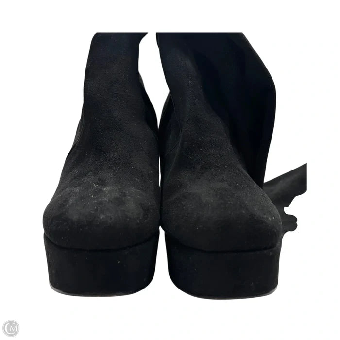Boots Over-the-knee Heels By Avec Les Filles In Black, Size: 6.5