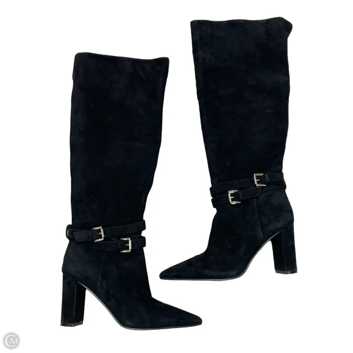 Boots Over-the-knee Heels By Steve Madden In Black, Size: 8