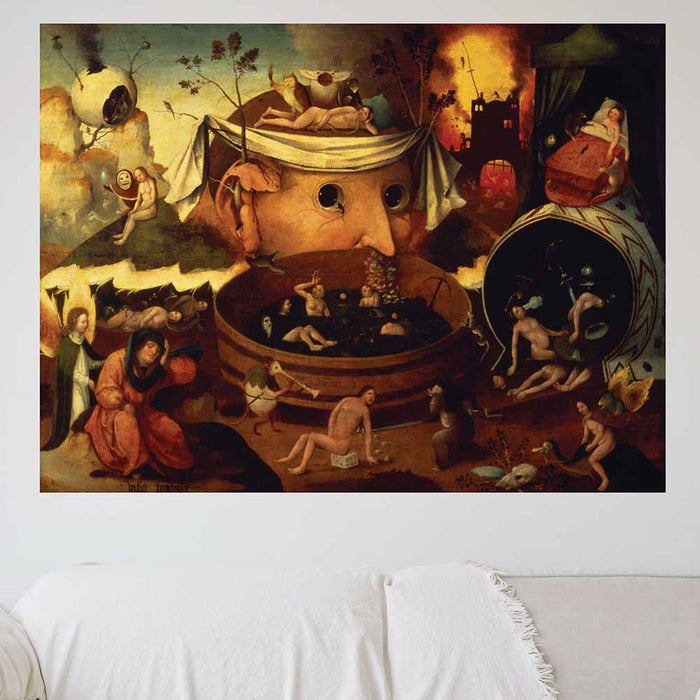45x60 Tondal's Vision Decal Installed on Wall