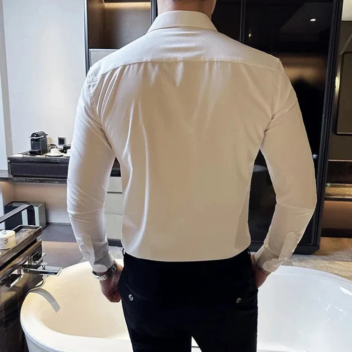 BOSSES business shirt - AntoniosClothing - black