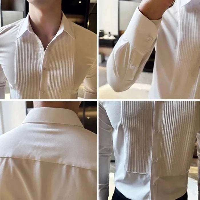 BOSSES business shirt - AntoniosClothing - black