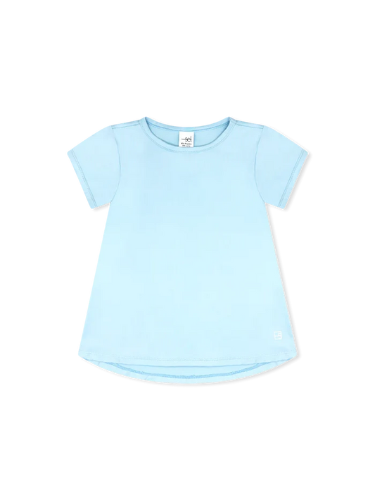 Bridget Basic Top - Cotton Candy Blue