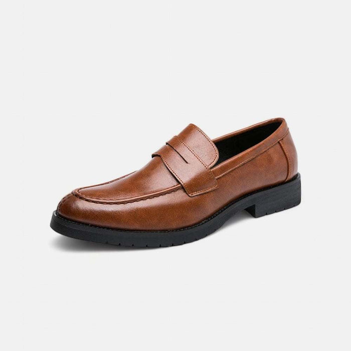 British casual loafers - AntoniosClothing - Dark grey