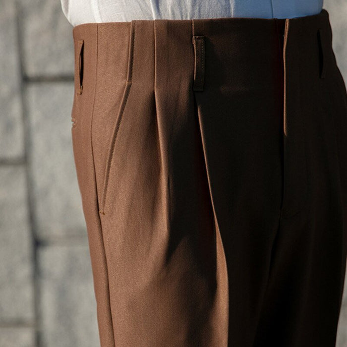 British Gentleman Trousers - AntoniosClothing - Blue