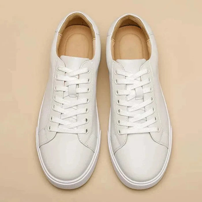 British genuine leather shoes - AntoniosClothing - Brown