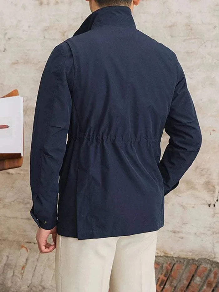 British old money jacket - AntoniosClothing - Navy blue