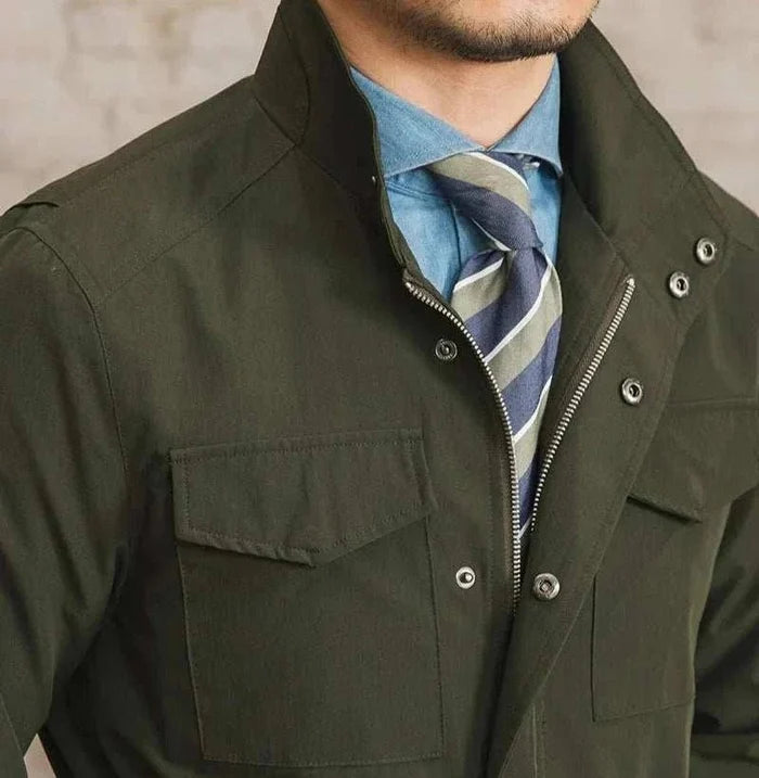 British old money jacket - AntoniosClothing - Navy blue