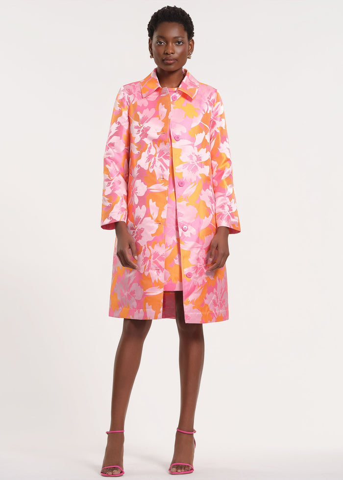 Brocade Jacket with Tailored Fit