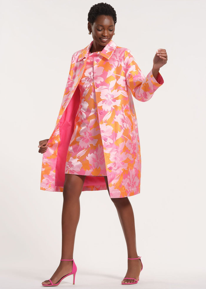 Brocade Jacket with Tailored Fit
