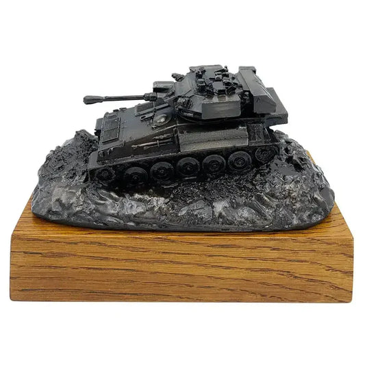 Bronze Resin Scimitar CVRT Reconnaissance Vehicle Statue - John Bull Clothing  from  John Bull Clothing