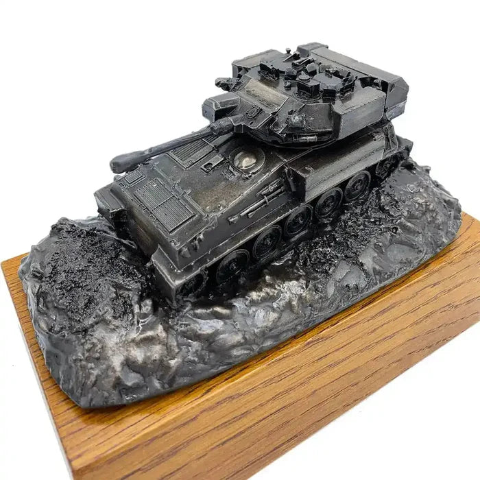 Bronze Resin Scimitar CVRT Reconnaissance Vehicle Statue - John Bull Clothing  from  John Bull Clothing