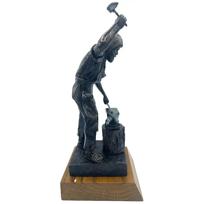 Bronze Resin St Eligius Blacksmith Statue - John Bull Clothing  from  John Bull Clothing