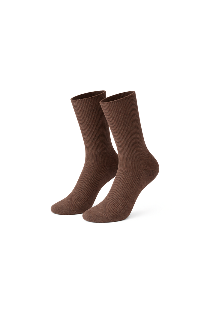 Brown long socks