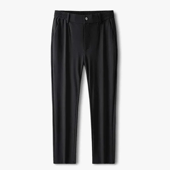 Business chino pants - AntoniosClothing - Black