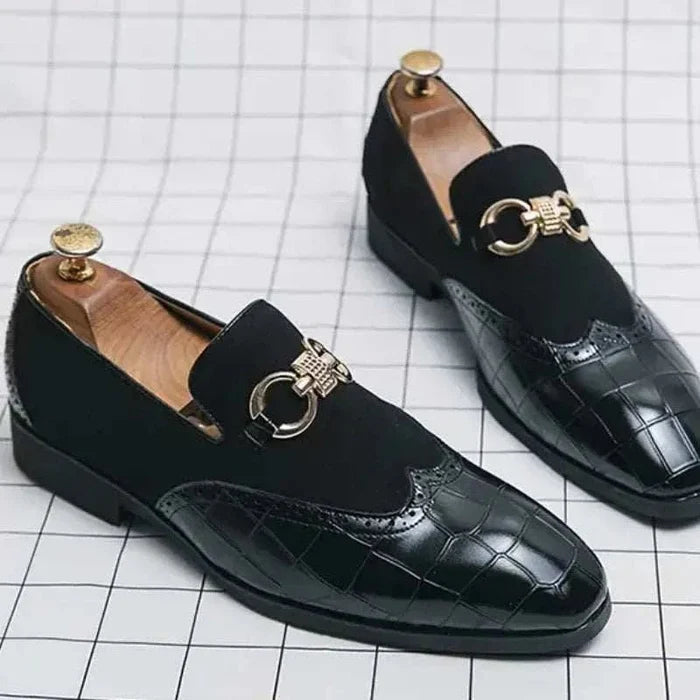 Business elegant shoes - AntoniosClothing - Black