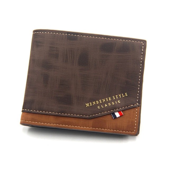 Business Style Wallet - AntoniosClothing - Dark Cofee