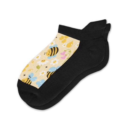 Busy Bee Ankle Socks