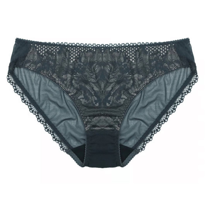 Calla Lily Bikini | Charcoal