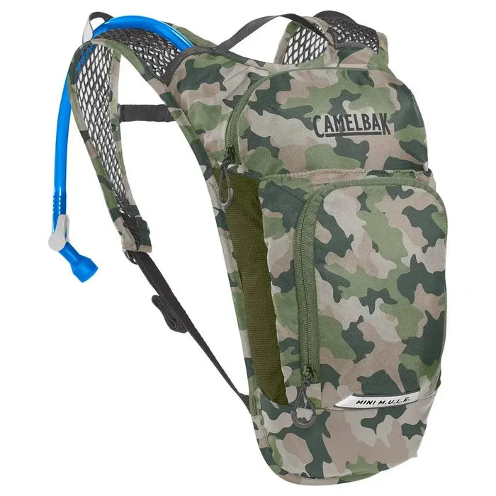 Camelbak Mini Mule Camo Kids Hydration Bag 1.5L - John Bull Clothing  from  John Bull Clothing