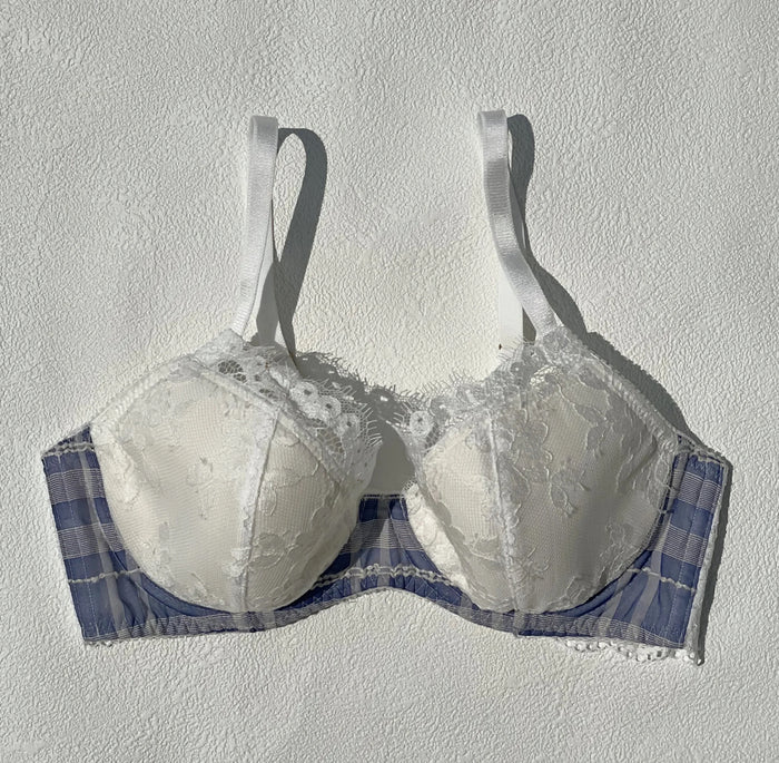 Caron 3/4 Cup Underwire Bra | Blue