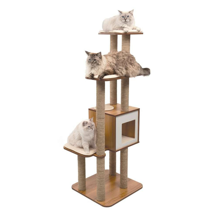 Catit Vesper High Base XL with cats.