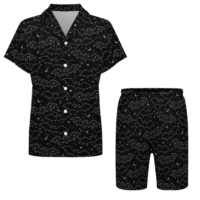 Celestial Bats Button Down PJs (Kids) - PRE ORDER