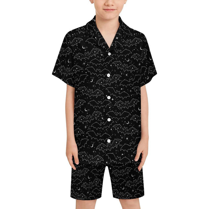 Celestial Bats Button Down PJs (Kids) - PRE ORDER