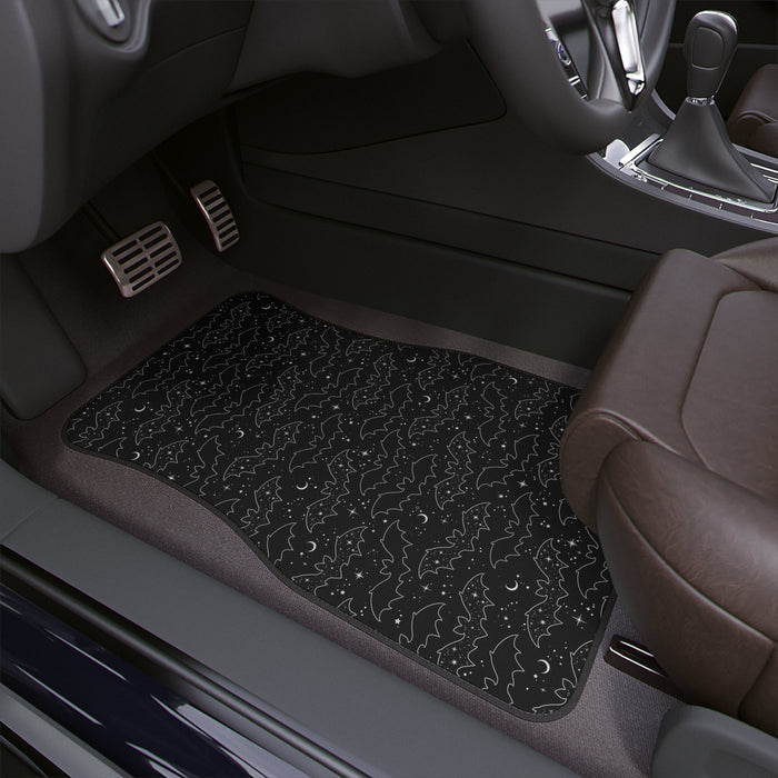 Celestial Bats Car Floor Mats (2 Sizes)