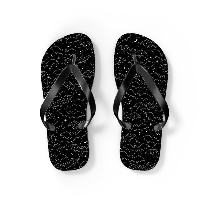 Celestial Bats Flip Flops (Adults)