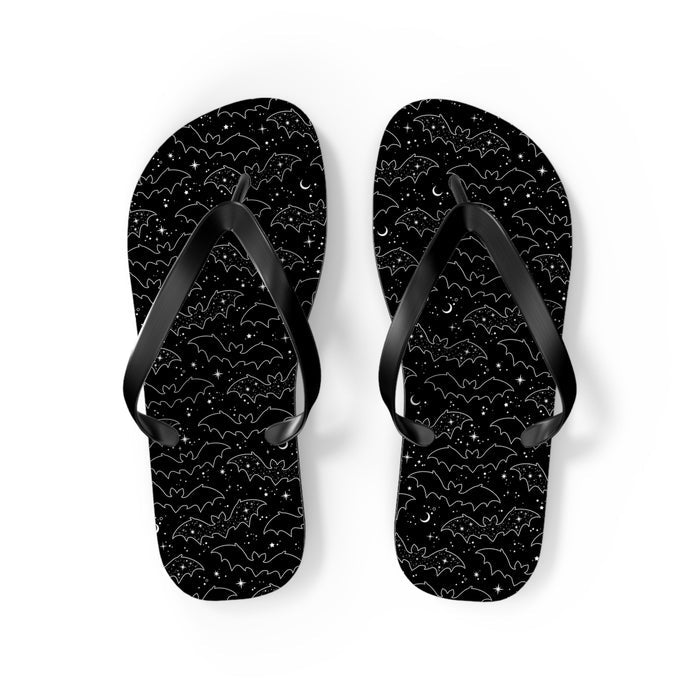 Celestial Bats Flip Flops (Adults)