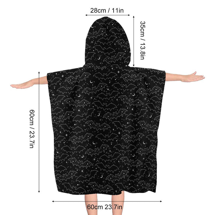 Celestial Bats Hooded Towel (Toddlers/Kids) - PRE ORDER