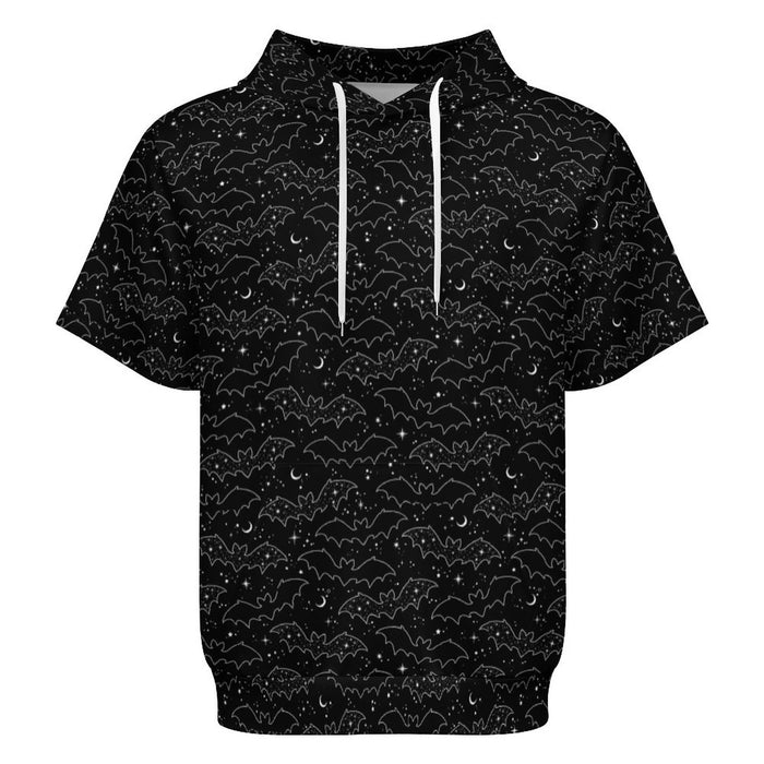 Celestial Bats Short Sleeve Hoodie (Adults) - PRE ORDER