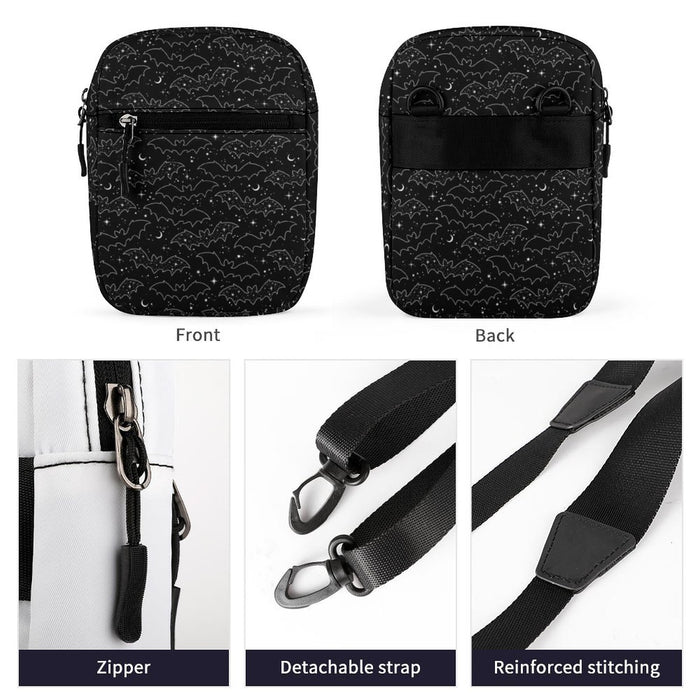 Celestial Bats Small Crossbody Bag - PRE ORDER