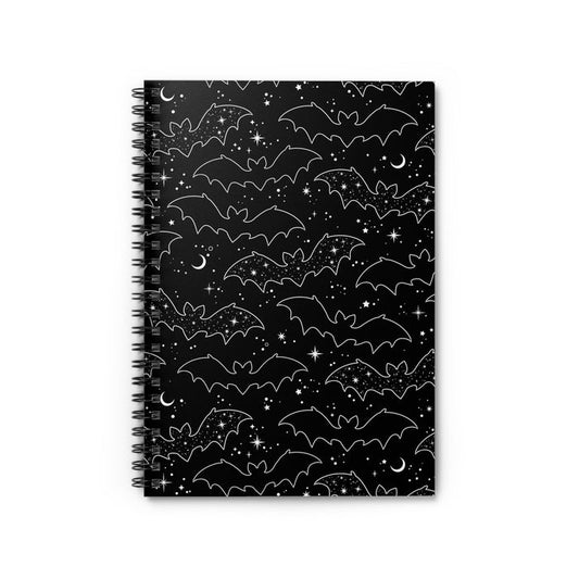 Celestial Bats Spiral Notebook
