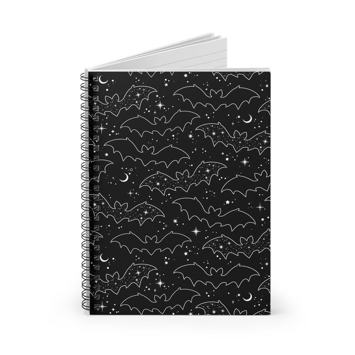 Celestial Bats Spiral Notebook