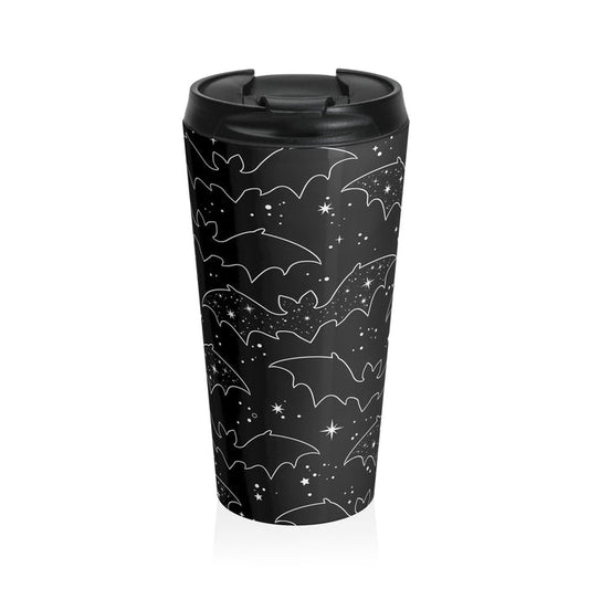 Celestial Bats Stainless Steel Travel Mug